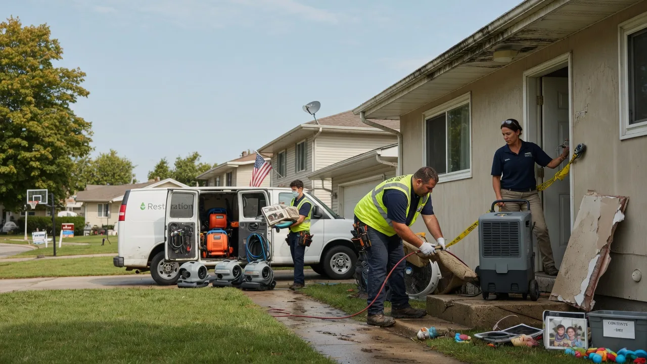 Water Damage Restoration in Bronte, TX near me